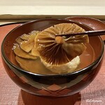 御料理 寺沢 - 天然物の滑子茸