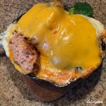肉バルサンダー - サンダーハンバーグダブル＋チーズまし