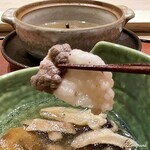 御料理 寺沢 - 脂が美味しい熊肉