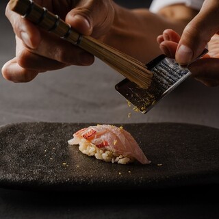 Commitment to the ingredients...Enjoy the exquisite sushi that boasts excellent craftsmanship