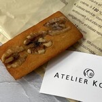 ATELIER KOHTA - くるみのフィナンシェ 280円