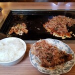 Monja Ya - 途中・全体図。