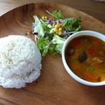 curry diningbar 笑夢 - <'13/11/19> チキンスパイススープカレー\800