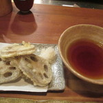 さんさん堂 - レンコンの天ぷら