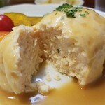 キッチン ブルー グローブ - 海老と豆腐のムースの断面