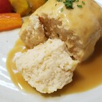 キッチン ブルー グローブ - 豆腐のようにふんわり、柔らかなムース