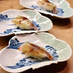 花いち - 〆あじ握り