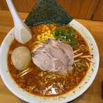 ラーメンショップ椿 松山千石店 - 旨辛味噌ラーメンLV2