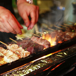 Ami liver grilled juicy over charcoal is delicious! Savor the exquisite cuisine♪