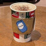 スターバックスコーヒー - カスタマイズ(チョコレートソースとココアパウダー)