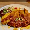 南船場Nat's食堂 - 日替わりランチ1080円（ハンバーグ、三田ポークロースのチーズインミルフィーユカツレツ、蓮根）