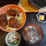 きなせ亭 - 鯨ソースかつ丼1100円