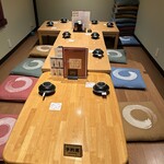 ゆたかな台所 - 中小ご宴会もできるお座敷です。