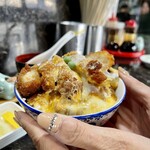 中華料理 末広 - ミニかつ丼(お新香・中華スープ付)