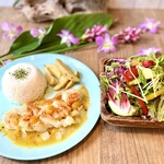 Hawaiian Cafe&Dining GOOD LIFE SURF DINER - マンゴーチリシュリンププレート