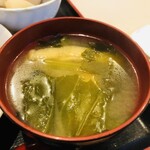 和食処 銀四郎 - ♪間違いのない味噌汁
