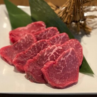 こだわりの赤身肉