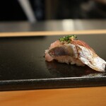 鮨と天草大王 天音 - アジ