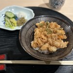 Yoshitomo - 太刀魚入りかき揚げ丼