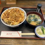 ゑび伴 - かき揚げ天丼定食