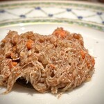 蒼 - ■香箱蟹のリゾット
      一人前に一杯の香箱蟹。と、ちょっとのごはん(^^)
      内子も外子も全部入って、圧倒的に押し寄せる旨味！
      衝撃です♪