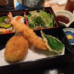 横濱屋本舗食堂 - 秋限定 大海老フライ膳