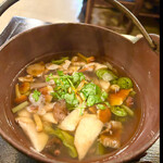 郷土料理ともん - 天然きのこ鍋　byまみこまみこ