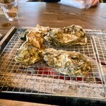 かき処 海 - 焼牡蠣②