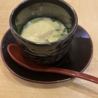 鮨辰巳 - アサリの茶碗蒸し