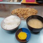 お好み焼 まさみ - そば焼定食 650円