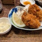 居酒屋 ちょーちょ - カキフライ495円