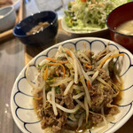 Hahameshi Dakko - 日替わり定食«焼肉»
