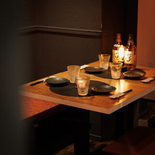 Private rooms are also available! A luxurious Japanese space with 30 seats, perfect for entertaining.