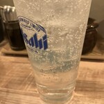 ヤキトリ まだらや - 焼酎ソーダ割り