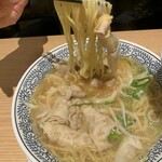 丸源ラーメン - 旦那さん肉そば  初回に来た時よりかなり肉が多い  絶対気のせいではない(笑)