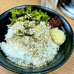 横浜らーめん 若武者 - サービスライス中