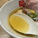 KITCHEN TAKANO - しっかりした豚の旨みをキリッとした塩ダレでまとめたつけ汁