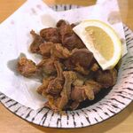 おつかれ一杯 - 鶏砂肝唐揚げ￥300　2023.11.15