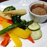 BAYDECK BEER&GRILL - グリル野菜のバーニャカウダ