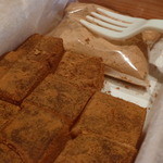 播磨屋 - わらび餅アップ