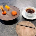 Florilege - 焼き菓子とコーヒー。ほおずきのパートドフリュイもう一度いただけた嬉しい♪羊羹もフィナンシェも美味しくて好きです☆