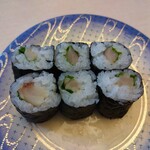 回転寿司すノ家 - シメサバ巻