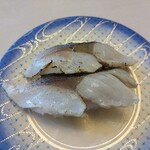 回転寿司すノ家 - 炙りシメサバ