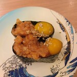 すし江戸 - サーモンユッケ