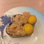 すし江戸 - サーモンユッケ