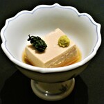 梅の花 - 胡麻豆腐