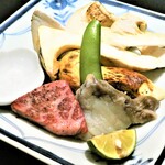 Umeno Hana - 松茸の鉄板焼き