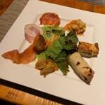 トラットリア ダイ パエサーニ - 前菜盛り合わせ