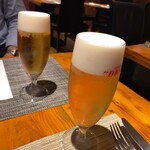 トラットリア ダイ パエサーニ - おビール