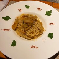 トラットリア ダイ パエサーニ - 生ハムとキャベツのスパゲッティーニ